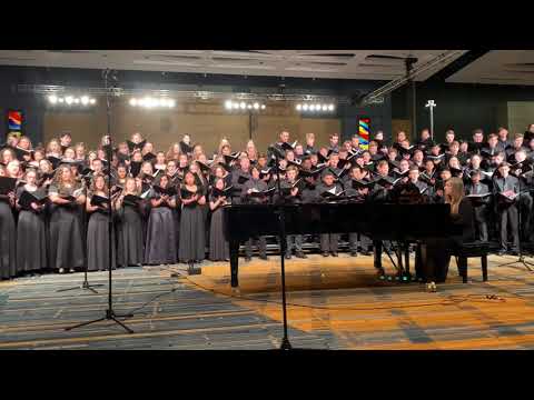 CT All-State Mixed Choir 2019 - Richte Mich Gott (Felix Mendelssohn)
