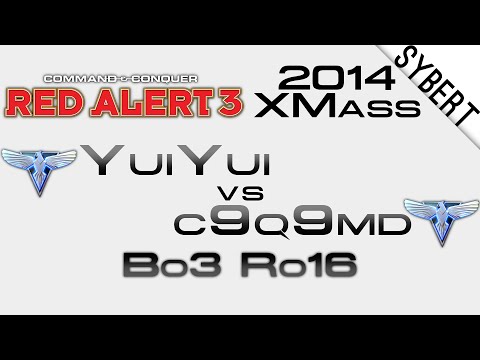 YuiYui vs c9q9md - Bo3 Ro16 XMass 2014 - Red Alert 3