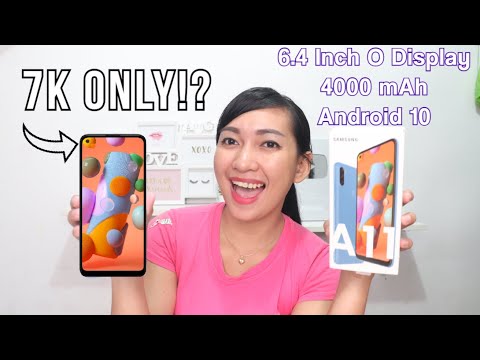 SAMSUNG A11 : UNBOXING & FULLREVIEW(ML,COD,Battery,Camera & Specs)