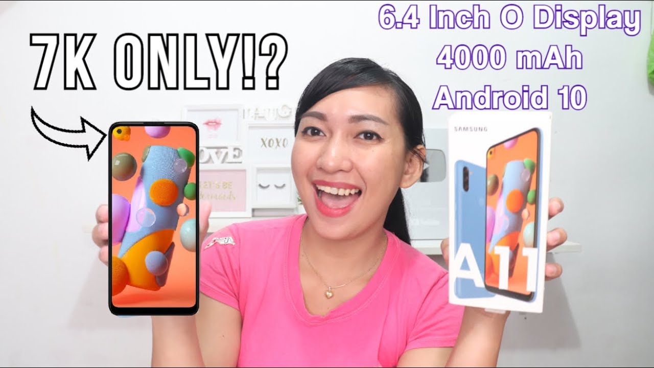 SAMSUNG A11 : UNBOXING & FULLREVIEW(ML,COD,Battery,Camera & Specs)