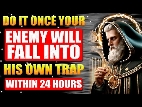 OUR ENEMY WILL FALL INTO HIS OWN TRAP AND WILL FLEE TODAY - PRAYER TO SAINT BENEDICT