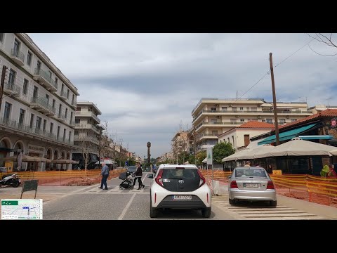Driving in Greece, from Sparti to Leontari (Arkadia)