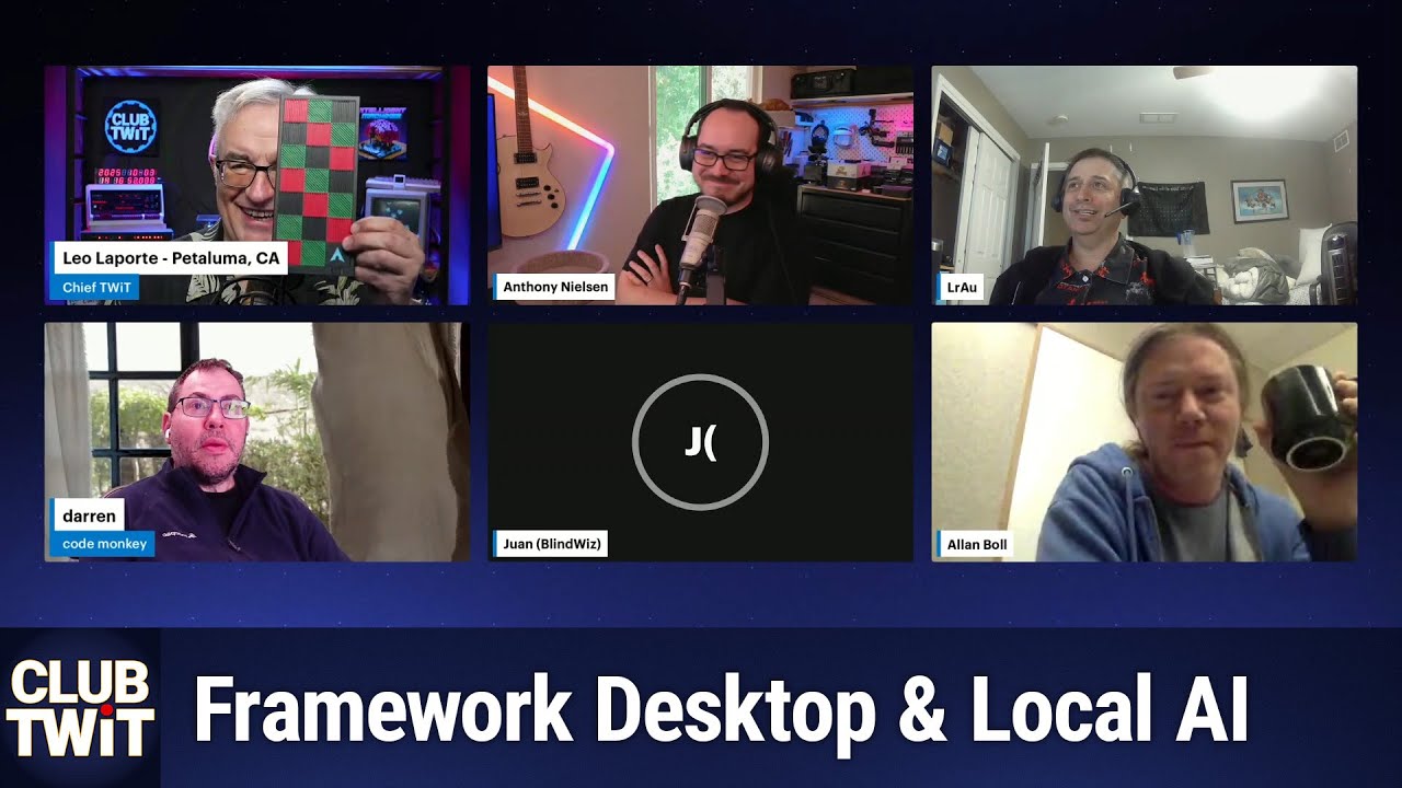Club TWiT: AI User Group #8 - Framework Desktop & Local AI