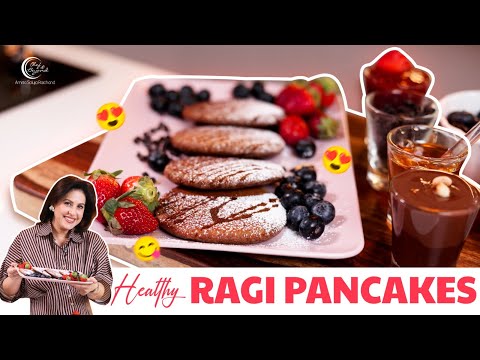 Viral Healthy Pancakes in 30 mins | Eggless & fluffy Pancakes recipe at home @chefamritaraichand