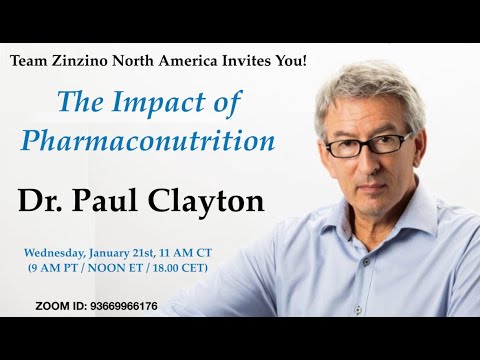 Pharmaconutrition with Dr. Paul Clayton