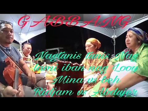 GABBANG NAG TUNIS TUNIS NAGLAMI IBAN NAG LOOY IN PAG SINDIL BY: ALBARIS VS MINA AND ANJAM VS ABDUJER