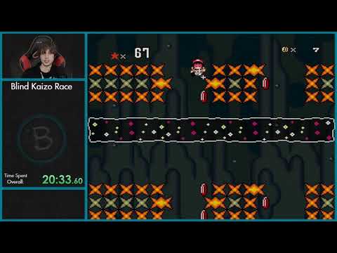 SMW Blind Kaizo Race Week 26 - Descending Dark by dtothefourth