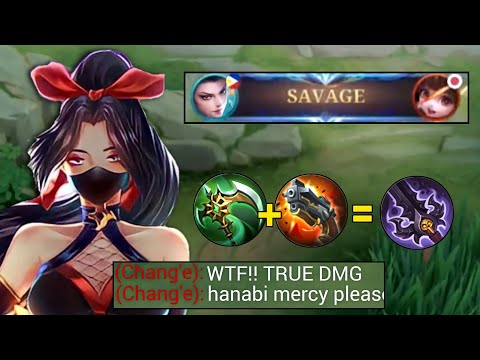 GLOBAL HANABI GOLD LANE MONSTER + AUTO SAVAGE | HANABI BEST BUILD 2024