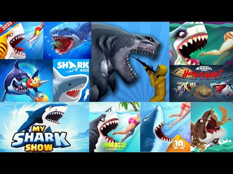 ALL THE BEST HUNGRY SHARK GAME 2024 IN ANDROID (PART 2)
