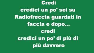 ho perso le parole - lyrics