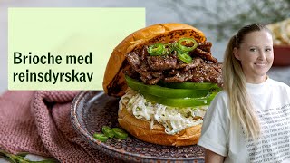 Brioche med reinsdyrskav