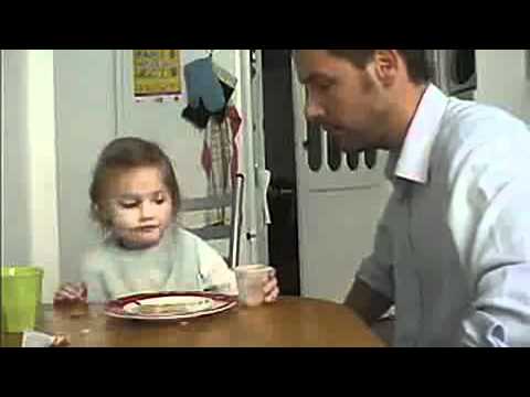 Dad Steals Daughter’s Snack
