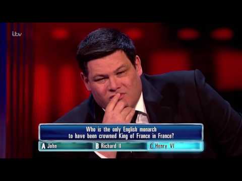 Ken Gets His English Monarch Question Right - The Chase