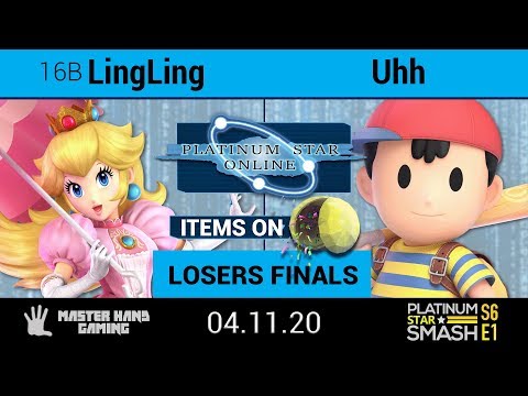 PSO - Items On - 16B | LingLing (Peach) Vs. Uhh (Ness) - Loser Finals