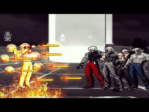 [KOF Mugen] Phoenix Orochi Vs Rugal Team