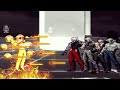 KOF Mugen Phoenix Orochi Vs Rugal Team