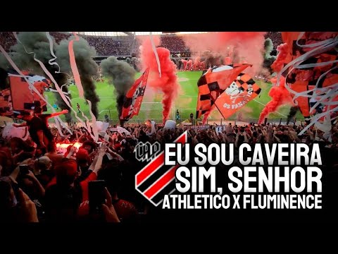 TORCIDA OS FANÁTICOS: Eu sou Caveira sim Senhor e mais músicas em Athletico-PR 1x1 Fluminense (2024)
