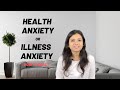 Health Anxiety Illness Anxiety And Treatment Hypochondriasis Or Somatic Symptom Disorder In Hindi