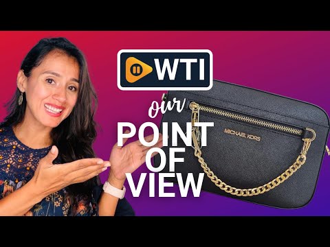 Michael Kors Women's Jet Set Item LARGE EAST WEST CHAIN Crossbody Black - WTI product video review