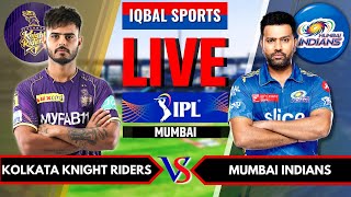 IPL 2023: MI vs KKR  Live Scores & Commentary | Mumbai Indians vs Kolkata Knight Riders Live Scores