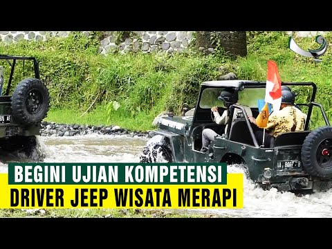 UJI KOMPETENSI DRIVER JEEP WISATA MUSEUM GUNUNG MERAPI