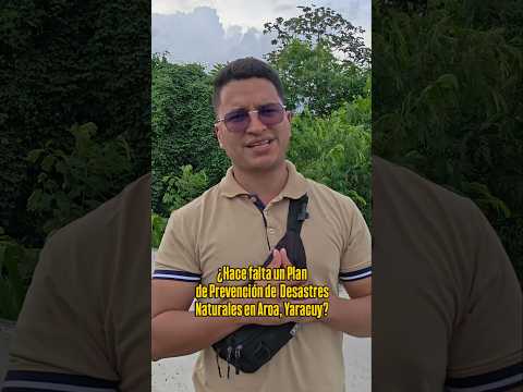 ¿Necesita Aroa un plan de prevención de desastres naturales? 👇#Aroa #Yaracuy #Venezuela