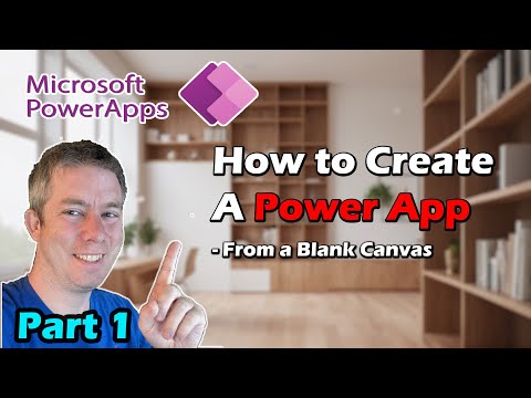 Creating a Power App from a Blank Canvas (Beginner) Creating a Power App from a Blank Canvas (Beginner)