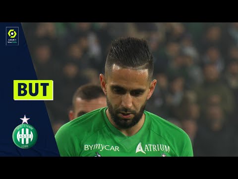But Ryad BOUDEBOUZ (67' - ASSE) AS SAINT-ÉTIENNE - ESTAC TROYES (1-1) 21/22