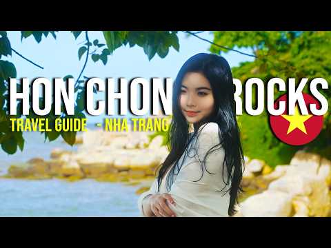 Hon Chong Rocks at sunset in Nha Trang