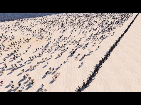 200 DOOM SLAYERS vs 20.000 FOOTMEN | Ultimate Epic Battle Simulator