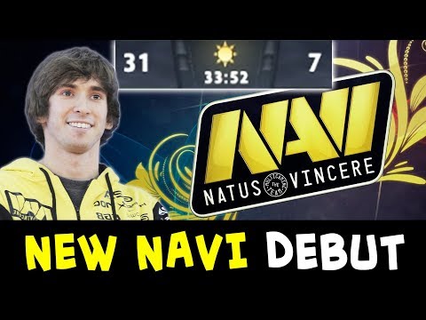 New NaVi first game — Dendi mid Zeus total stomp