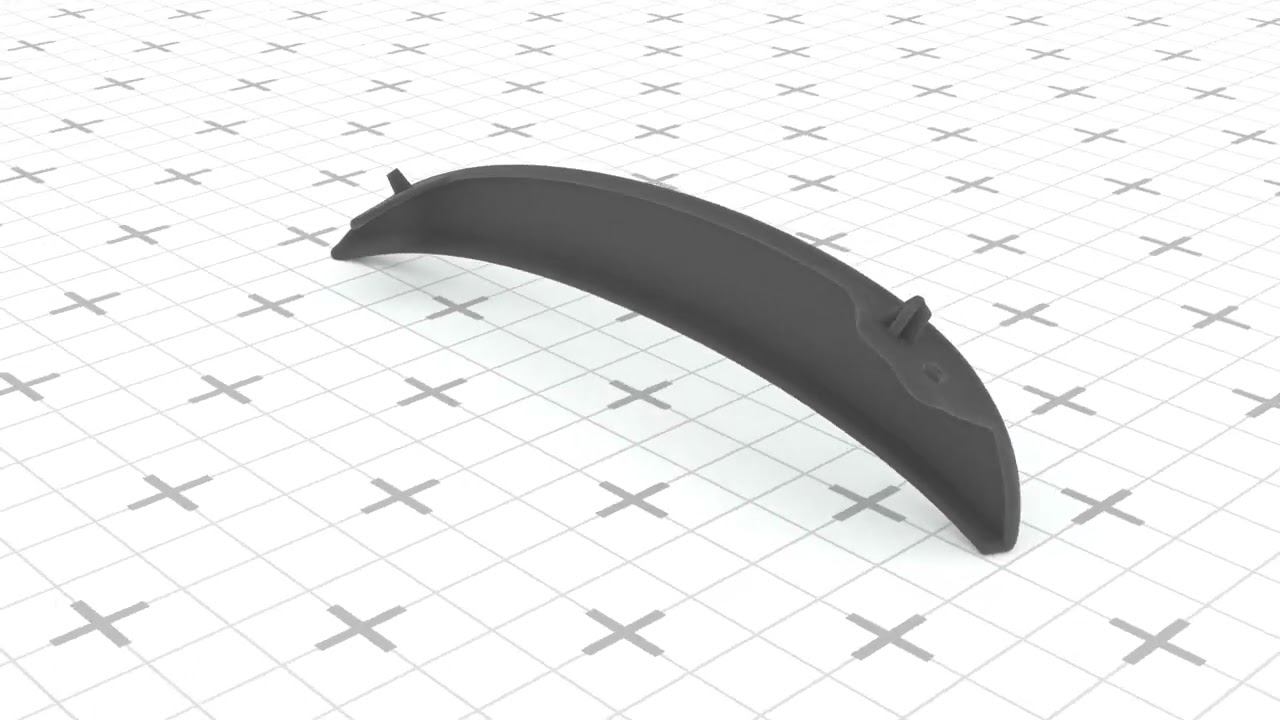Mercedes-Benz W213 AMG Line Front Bumper Outer Trim Left A2138856306 3D Print Model