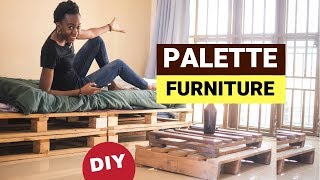 I used Wood Palette Furniture to Create This..