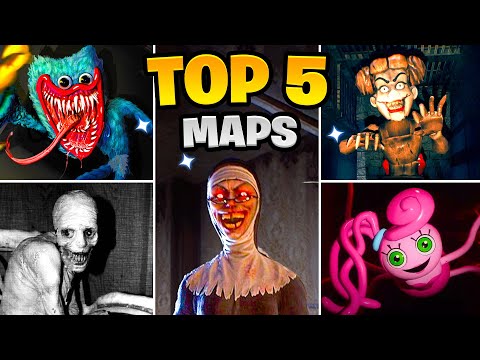 TOP 5 HORROR FORTNITE CREATIVE 2.0 MAPS