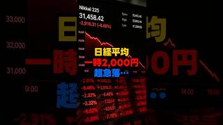 日経平均、一時1800円超急落…原因はこの4つ#日経平均 #日経平均株価 #日本株 #株価急落 #株価 #原油高 #原油価格 #日銀 #利上げ #政策金利 #円高 #ドル円 #為替 #日本経済