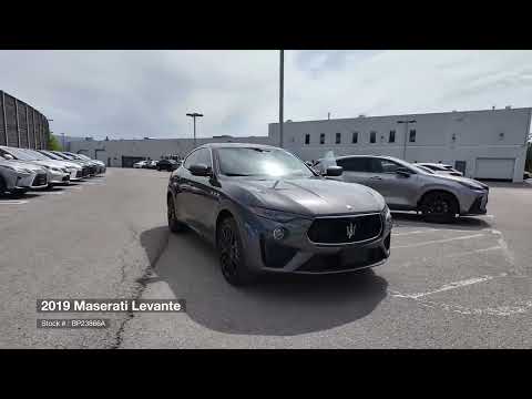 2019 Maserati Levante in Gray for sale at Ken Shaw Toyota in Toronto, ON