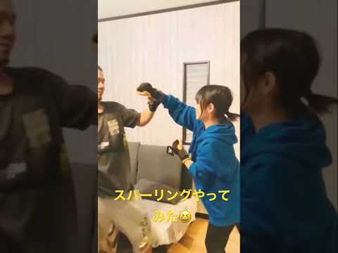 軽くスパーリングやってみた。