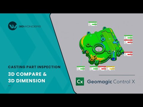 Casting Part Inspection with Geomagic Control X