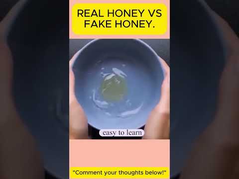 "Real Honey vs Fake Honey: How to Spot the Difference!"