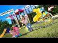A SCARY MONSTER TRIED TO GET LARISSA S DAUGHTER AT THE PLAYGROUND