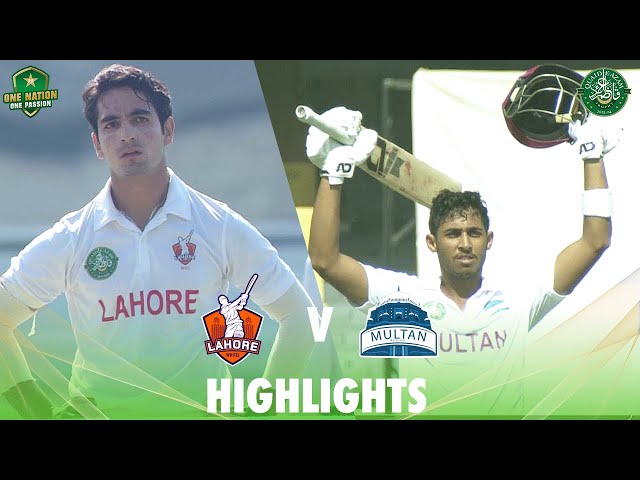 Full Highlights | Lahore Blues vs Multan | Day 2 | Match 24 | Quaid-e-Azam Trophy 2023/24 | M1U1A