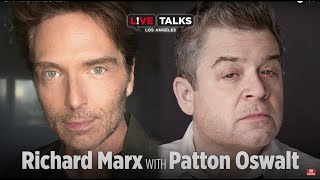 Richard Marx in conversation with Patton Oswalt at Live Talks Los Angeles