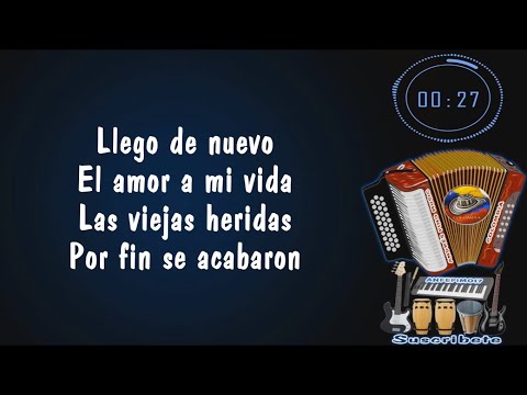 Llego El Amor - Miguel Morales | Letra