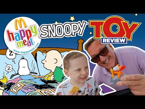 McDonald's Happy Meal Peanuts & Snoopy – Spielzeugbewertung