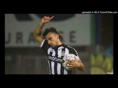 Aftrap Charleroi - KRC Genk 26-10-2016. Sotirios Ninis 1-1