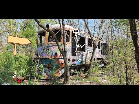 Szellemmozdony és szellemkocsi az erdőben! Bejárás