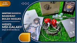 Review HIDIZS MS1 GALAXY - IEM yang Montok Banget!! Bassnya! | Vindtech Review