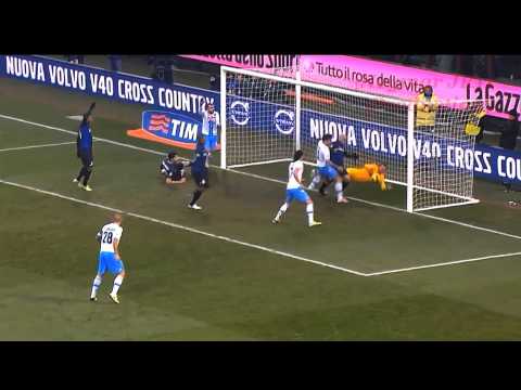 Edinson Cavani  : All 28 Serie A goals 12/13 [HD]