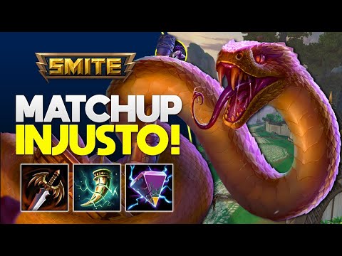 Matchupzinho INJUSTO! JORMUNGANDR - ⚡ Smite BR Ranked Duelo