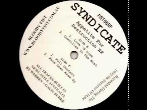 SYNDICATE   Guerillas in the mist BLOODY FIST gabber  8